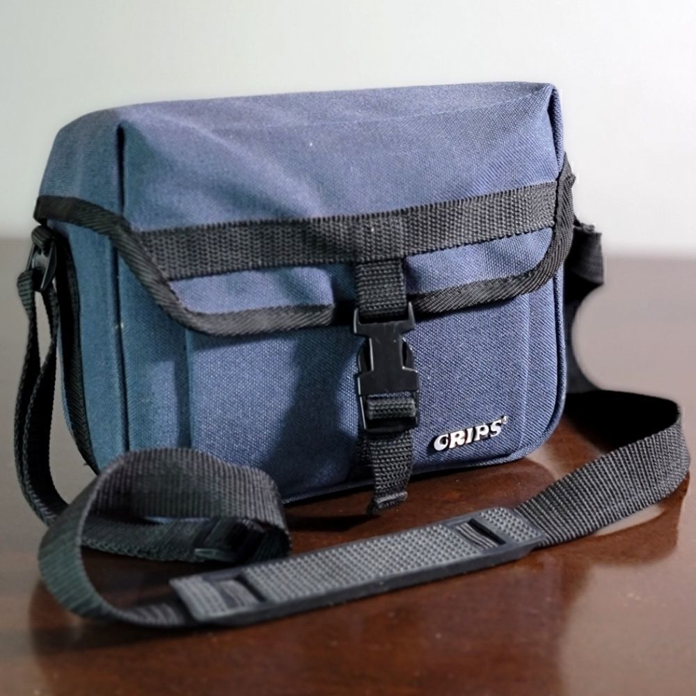 Grips Camera Soft Padded Case Navy Blue Black Tactical Canon Nikon Polaroid